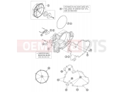 KTM 990 SUPERMOTO T SILVER (9823IS) [FR] 2009 CLUTCH COVER