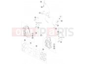KTM 990 SUPERMOTO  ORANGE (9860I0) [AU, GB] 2009 FRONT BRAKE CALIPER