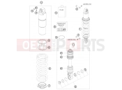 KTM 690  SUPERMOTO LIM.ED (9703I1) [EU] 2009 SHOCK ABSORBER
