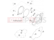 KTM 450 XC ATV (8401IQ) [EU] 2009 CLUTCH COVER
