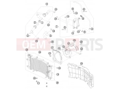 KTM 450 XC ATV (8401IQ) [EU] 2009 COOLING SYSTEM