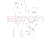 KTM 250 XCF-W (8176I9) [ZA] 2009 HANDLEBAR, CONTROLS