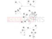 KTM 450 XC-F (8475I1) [US] 2009 WIRING HARNESS