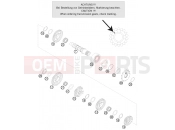 KTM 250 XC-W (7376I3) [ZA] 2009 TRANSMISSION II - COUNTERSHAFT