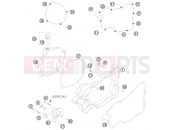 KTM 200 EXC (7203I0) [EU] 2009 CLUTCH COVER
