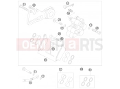KTM 105 SX (6101I5) [US] 2009 REAR BRAKE CALIPER