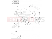 KTM 65 XC (6075I6) [EU] 2009 SWING ARM