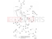 KTM 990 SUPERMOTO  BLACK (9803H2) [EU] 2008 LUBRICATING SYSTEM