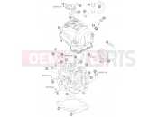 KTM 690  SUPERMOTO BLACK (9726H3) [EU] CYLINDER HEAD