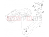 KTM 690 SMC (9760H4) [AU, GB] 2008 SECONDARY AIR SYSTEM SAS