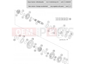 KTM 690 SMC (9760H4) [AU, GB] 2008 TRANSMISSION II - COUNTERSHAFT