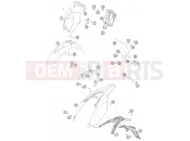 KTM 690 SMC (9703H4) [EU] MASK, FENDERS
