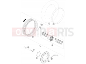KTM 690 SMC (9703H4) [EU] FRONT WHEEL