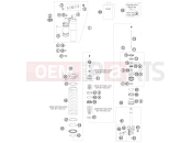 KTM 450 SMR (8403H0) [EU] 2008 SHOCK ABSORBER DISASSEMBLED