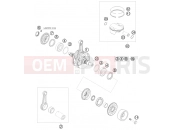 KTM 450 SMR (8403H0) [EU] 2008 CRANKSHAFT, PISTON