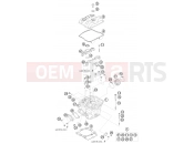 KTM 450 SMR (8403H0) [EU] 2008 CYLINDER HEAD