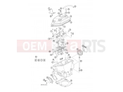 KTM 250 XC-F (8175H8) [US] 2008 CYLINDER HEAD