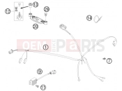 KTM 250 XC-W (7376H3) [ZA] 2008 WIRING HARNESS