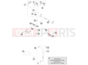 KTM 300 EXC-E (7403H1) [EU] 2008 INSTRUMENTS / LOCK SYSTEM