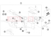 KTM 65 SX (6001H6) [EU] 2008 FRONT BRAKE CONTROL
