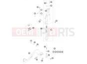 KTM 65 SX (6001H6) [EU] 2008 REAR BRAKE CONTROL