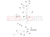 KTM 50 SX (6001H4) [EU] 2008 REAR BRAKE CONTROL