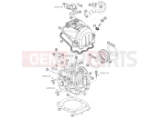 KTM 690  SUPERMOTO BLACK (9760G3) [AU, GB] 2007 CYLINDER HEAD