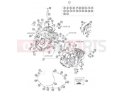 KTM 690  SUPERMOTO ORANGE (9726G0) [EU] 2007 ENGINE CASE