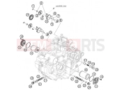 KTM 690  SUPERMOTO ORANGE (9726G0) [EU] 2007 LUBRICATING SYSTEM