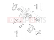 KTM 560 SMR (8503G0) [EU] 2007 REAR WHEEL