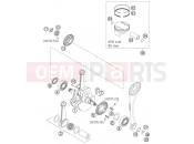 KTM 450 SMR (8403G0) [EU] 2007 CRANKSHAFT, PISTON