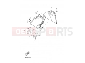 YAMAHA Aerox 50 YQ 50 YQ50 AEROX (5PE5) 2002 FRONT FENDER