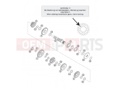 KTM 200 XC (6275G0) [US] TRANSMISSION II - COUNTERSHAFT