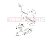 YAMAHA Aerox 50 YQ 50 YQ50 AEROX (5PE5) 2002 COWLING 1