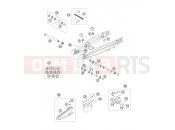 KTM 200 XC-W (7276G3) [ZA] 2007 SWING ARM