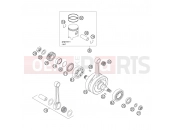 KTM 200 XC-W (7276G3) [ZA] 2007 CRANKSHAFT, PISTON