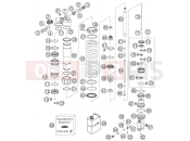KTM 660 RALLY FACTORY REPLICA (9799G9) [EU] 2007 SHOCK ABSORBER DISASSEMBLED