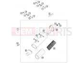 KTM 250 EXC-F SIX DAYS (8103G2) [EU] 2007 EXHAUST SYSTEM