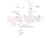 KTM 250 EXC-F SIX DAYS (8103G2) [EU] 2007 FRONT BRAKE CONTROL