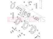 KTM 125 SX (6101G0) [EU] 2007 REAR WHEEL