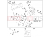KTM 105 SX (6101G5) [US] 2007 REAR BRAKE CALIPER