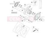 KTM 50 SX (6001G4) [EU] 2007 REAR WHEEL