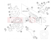 KTM 50 SX (6001G4) [EU] 2007 CYLINDER, CYLINDER HEAD
