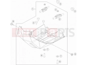 KTM 690 ENDURO R ABS (F9760P8) [AU] 2016 ENGINE GUARD