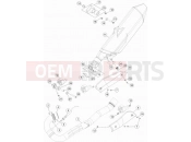 KTM 690 ENDURO R ABS (F9760P8) [AU] 2016 EXHAUST SYSTEM