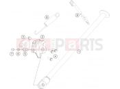 KTM 450 RALLY FACTORY REPLICA (F9399P8) [EU] 2016 SIDE / CENTER STAND