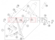 KTM 450 RALLY FACTORY REPLICA (F9399P8) [EU] 2016 EXHAUST SYSTEM