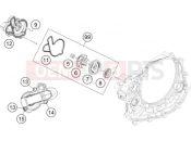 KTM 450 RALLY FACTORY REPLICA (F9399P8) [EU] 2016 WATER PUMP