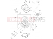 KTM 450 RALLY FACTORY REPLICA (F9399P8) [EU] 2016 CYLINDER HEAD
