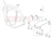 KTM 500 EXC SIX DAYS (F8575P2) [US] 2016 SIDE / CENTER STAND